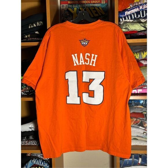 Vintage Y2K Adidas Phoenix Suns Steve Nash Tee - Picture 3 of 4